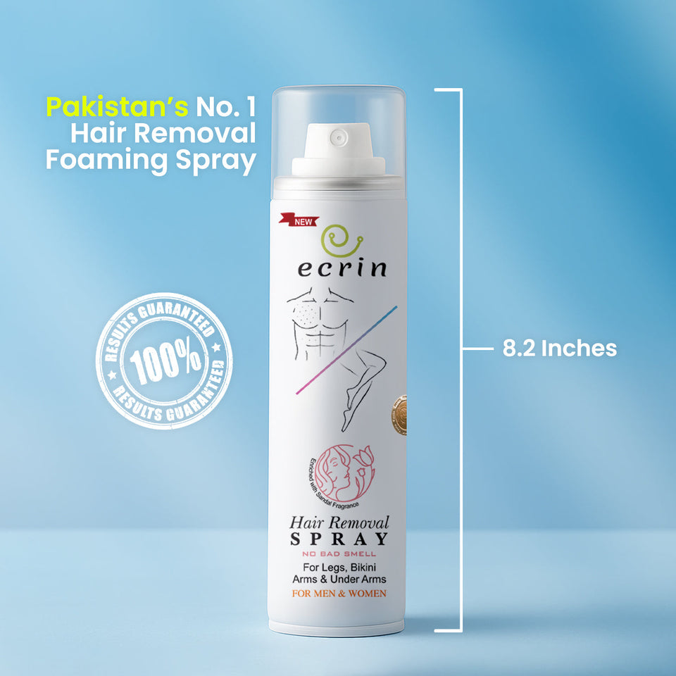 Ecrin Hair Removal Spray | For Men and Women | 100% Original
