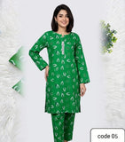 Unstitched 14 August Special 2 piece lawn suit Allover( code 05 )