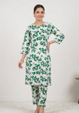 Unstitched 14 August Special 2 piece lawn suit   ( code 01 )