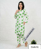 Unstitched 14 August Special 2 piece lawn suit Allover    ( code 02 )