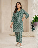 Premium Printed Allover 2pcs Unstitched Lawn Suit ( code 9 )