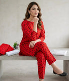 Premium Printed Allover 2pcs Unstitched Lawn Suit ( code 12 )
