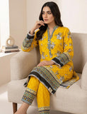 Premium Printed Allover 2pcs Unstitched Lawn Suit ( code 21 )
