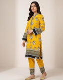 Premium Printed Allover 2pcs Unstitched Lawn Suit ( code 21 )