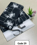 Premium Printed Allover 2pcs Unstitched Lawn Suit ( code 29 )