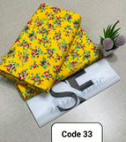 Premium Printed Allover 2pcs Unstitched Lawn Suit ( code 33 )